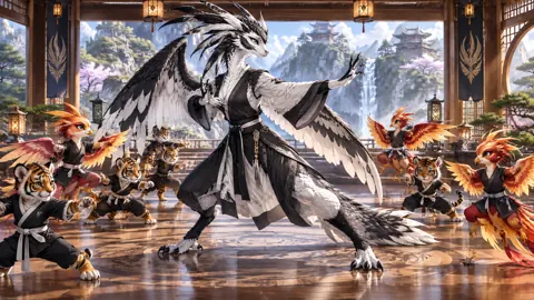 Wyvern Master Teaching Kung Fu