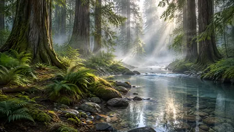 Cedar Grove Creek at Sunrise