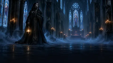 Cathedral Keeper With Lantern