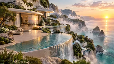Clifftop Retreat Above the Sea