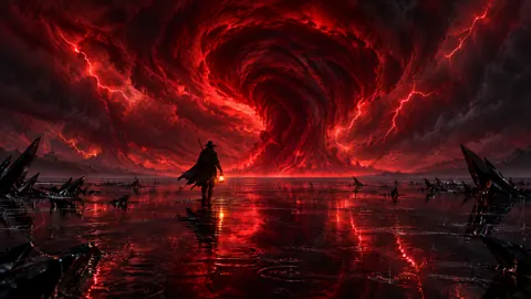Ranger Beneath Crimson Storm