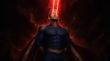 Homelander's Crimson Dominion live wallpaper