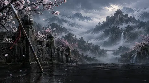 Spear by Mountain Bridge