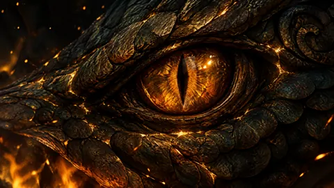 Stone Serpent Amber Eye