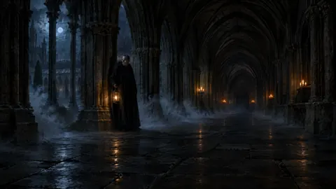 Cathedral Keeper With Lantern