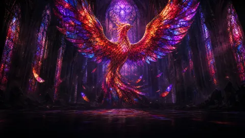 Stained Glass Phoenix Cathedral