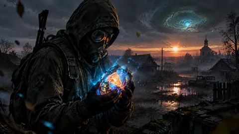 Stalker With Glowing Artifact