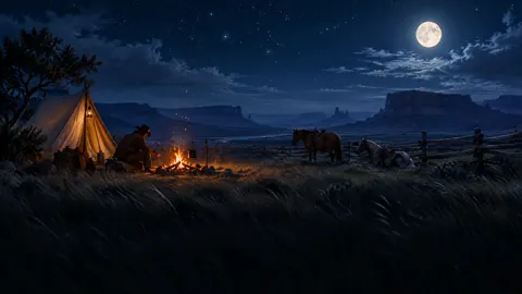 Rancher Campfire by Mesa