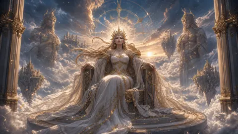 Empress on Gilded Throne