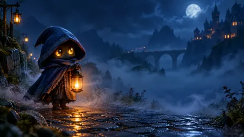 Lantern Keeper on Cobblestones