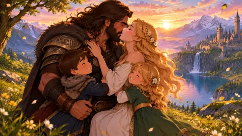 Thor and Sif Family Sunset