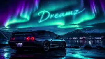 Aurora Skyline Dreamz live wallpaper