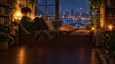 Reading With Ginger Cat