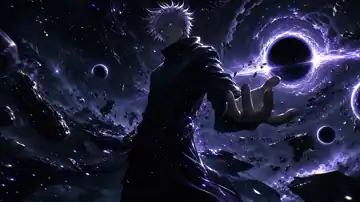 Violet Cataclysm Sorcerer live wallpaper