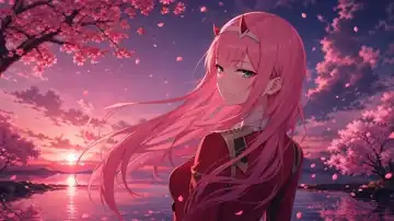 Petals at Dusk live wallpaper