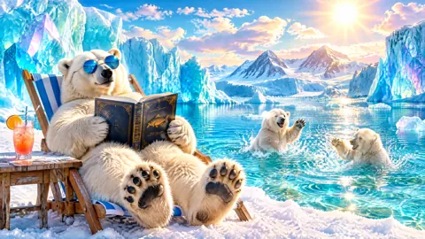 Polar Bears at Arctic Lagoon