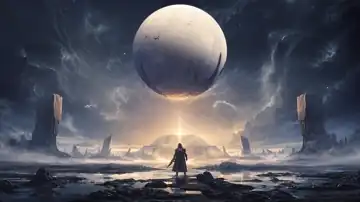Guardian Beneath the Pyramid live wallpaper
