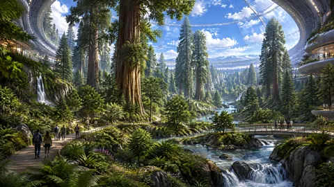 Generation Ship Forest Dome