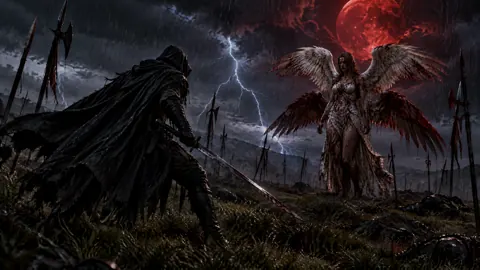 Hooded Swordsman and Bloody Angel