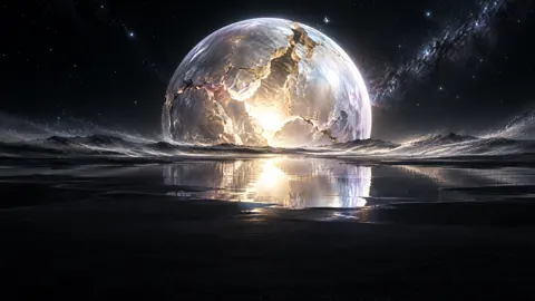 Fractured Pearl Planet Desert