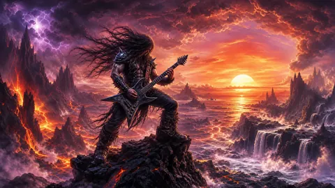 Metal Warrior on Lava Peak