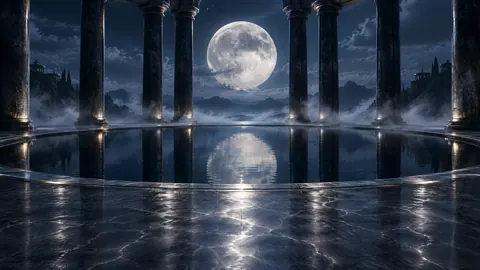 Moonlit Observatory Pool