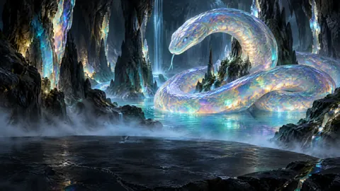 Opal Serpent at Underground Spring