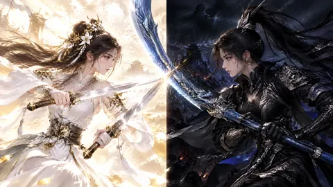 Twin Blades Versus Dragon Polearm